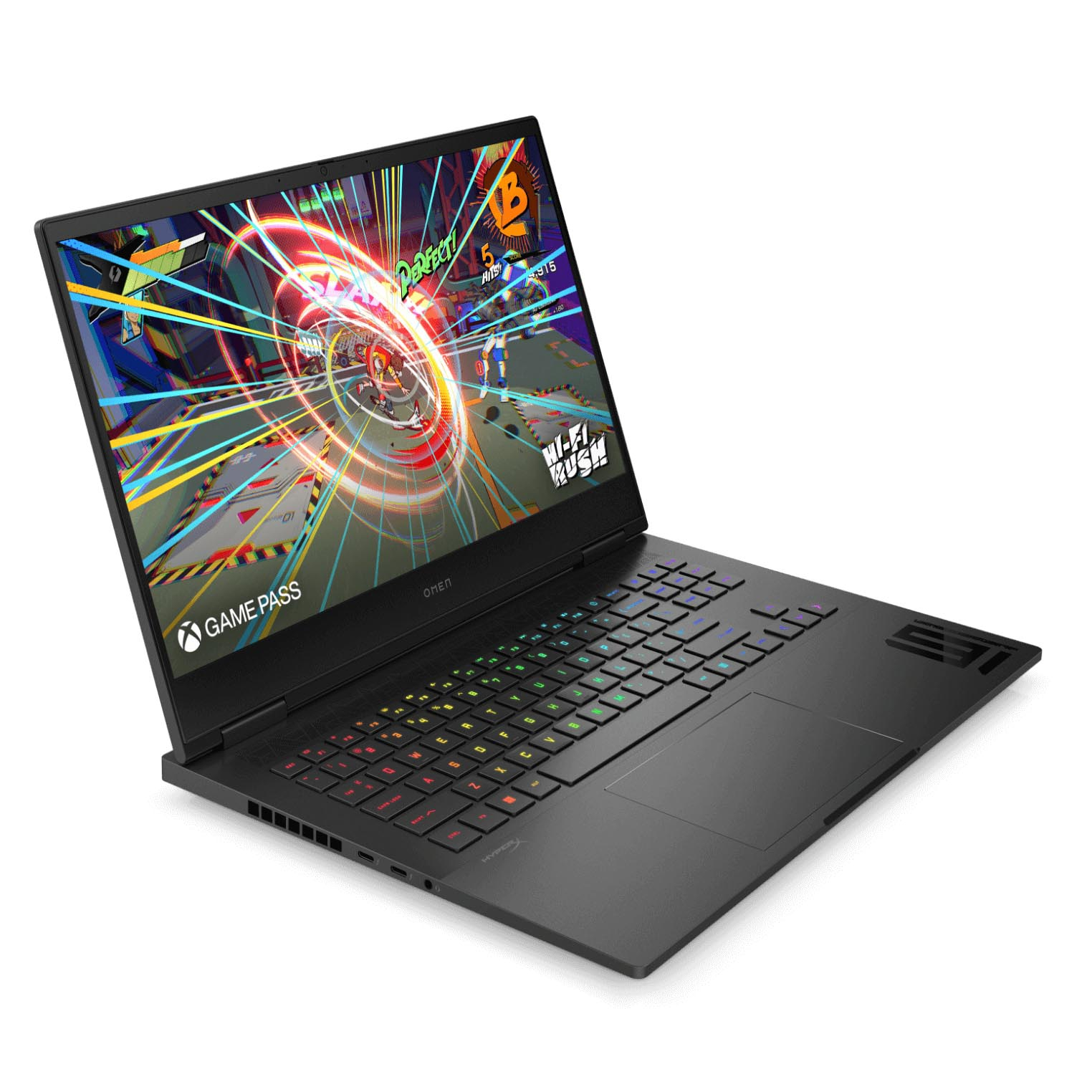 لپ تاپ 16.1 اینچی اچ‌ پی مدل Omen Gaming 16-WD0073DX-i7 13620H-16GB DDR5-1SSD-RTX4060-FHD-W